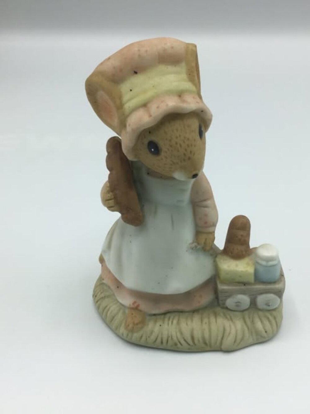 Vintage Enesco Country Calico Mouse-Friday